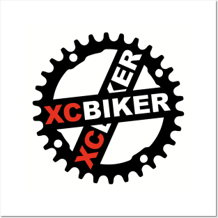 MTB bicycle, XC biker Posters and Art